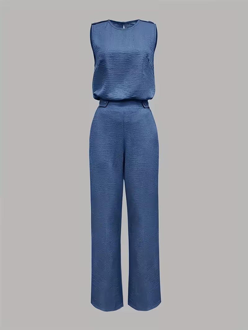 Women's Sleeveless Tank Top & Long Pants Set