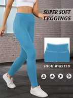 Women's Super Soft High-Waist Tummy Control Leggings