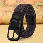 Unisex Casual Needle Buckle Elastic Belt