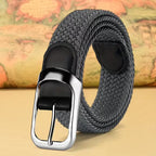 Unisex Casual Needle Buckle Elastic Belt
