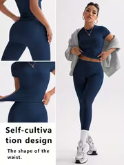 Women's Fitted Fitness Two-Piece Set