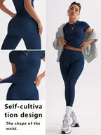 Women's Fitted Fitness Two-Piece Set
