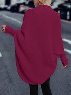 Women's Elegant Mid-Length Cardigan Coat