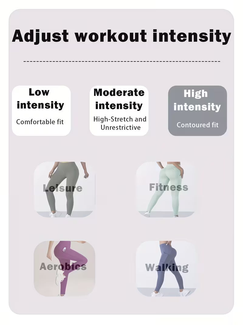 Women's High-Waist Butt-Lifting Running Leggings
