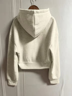 Women's Bat-Sleeve Zip-Up Hooded Cardigan