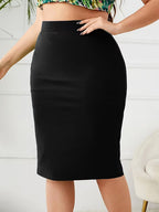 Women's Plus Size Loose-Fit Skirt