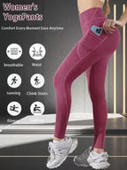 Women's High-Waist Butt-Lifting Running Leggings