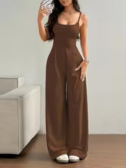 Women's Casual Sleeveless Jumpsuit