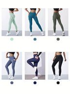 Women's High-Waist Butt-Lifting Running Leggings