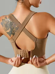Women's Strappy Crisscross Sports Bra