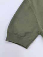 Women's Simple Thin Short Sleeve Summer Sweater