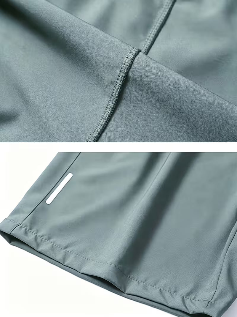 Women's Reflective Strip Print Outdoor Shorts