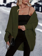 Women's Elegant Mid-Length Cardigan Coat