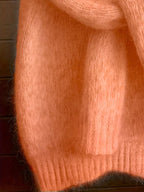 Women's Brushed Mohair Blend Raglan Sweater