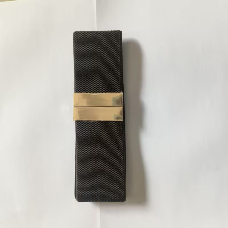 Women's Wide Elastic Stretch Waist Belt