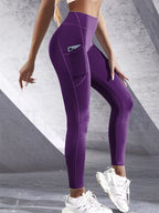 Women's High-Waist Butt-Lifting Running Leggings