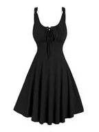 Women's Metal Eyelet Camisole Dress