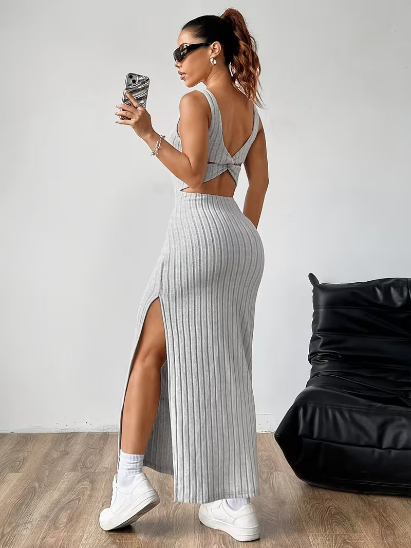 Women's Backless Tank Dress