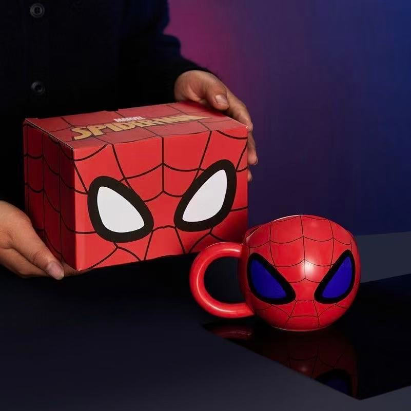 3D Spider-Man Face Mug