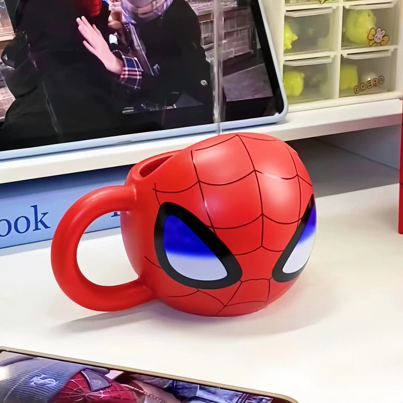 3D Spider-Man Face Mug