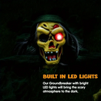 Crawling Zombie Groundbreaker Light-Up Outdoor Prop